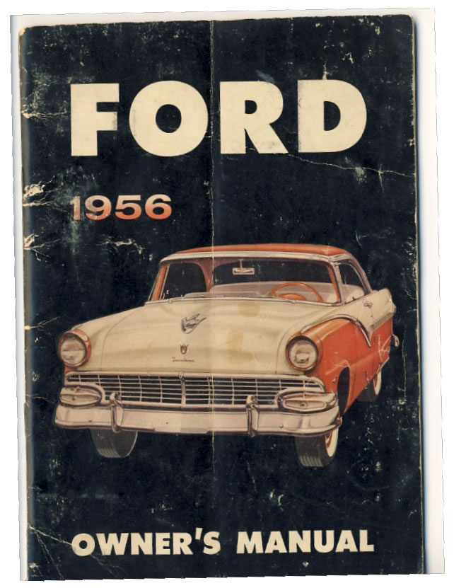 1956 Ford Owners Manual Page 24